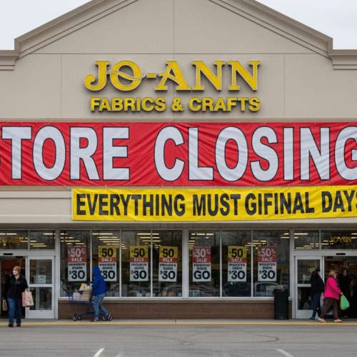 Joann Fabrics Stores Closing